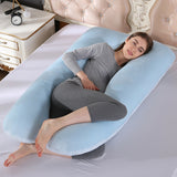U Shape Velvet Sleeping Pillow