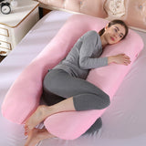 U Shape Velvet Sleeping Pillow