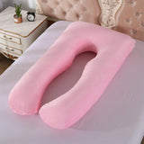 U Shape Velvet Sleeping Pillow