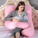 U Shape Velvet Sleeping Pillow