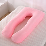 U Shape Velvet Sleeping Pillow