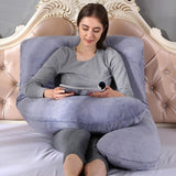 U Shape Velvet Sleeping Pillow