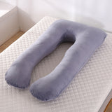 U Shape Velvet Sleeping Pillow
