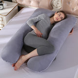 U Shape Velvet Sleeping Pillow
