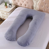 U Shape Velvet Sleeping Pillow