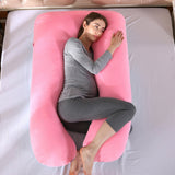 U Shape Velvet Sleeping Pillow