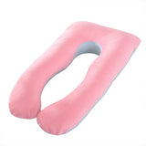 U Shape Velvet Sleeping Pillow