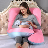 U Shape Velvet Sleeping Pillow