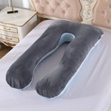 U Shape Velvet Sleeping Pillow